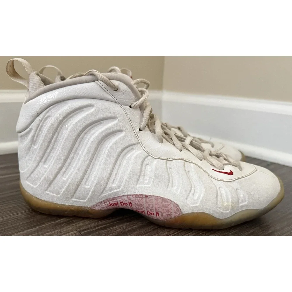 Nike Little Posite One GS Thank You Plastic Bag Shoes CN5268-100 6.5 Youth Sneak